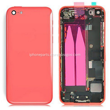 Back Cover Housing with Small Parts for Iphone 5C